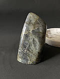 Лабрадор пурпурний камінь без оправи великий натуральний лабрадор кабошон . Індія., фото 4