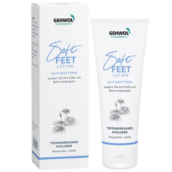 Лосьйон для ніг «Водяна лілія-Шілк» Gehwol Fusskraft Soft Feet Lotion 125ml, фото 1