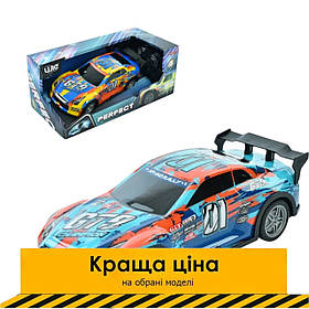 Машина на радіокеруванні гоночна (2 кольори, гумові колеса, корпус, що не б'ється, світло) UJ99-P220 Акція до 01