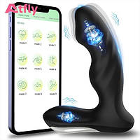 Мужской массажер простаты W Love 2 с вибрацией и управлением через телефон