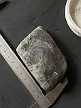 Лабрадор пурпурний камінь без оправи великий натуральний лабрадор кабошон . Індія., фото 7