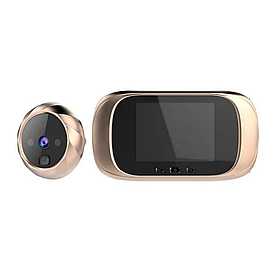 Цифрове дверне вічко VISUAL DOOR: відеодзвінок з екраном, фото, ІЧ-підсвічування, 2.8", кут 90 °