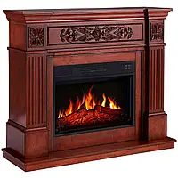 Камінокомплект ArtiFlame Toscana AF23S дуб з обігрівом і звуком горіння вогню