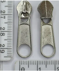 Бігунок № 5 для спіральної метражної блискавки, нікель