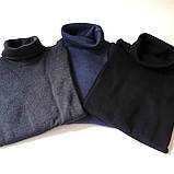 Дитяча водолазка -гольф тепла з начосом 140 розмір | Гольф дитячий, фото 2