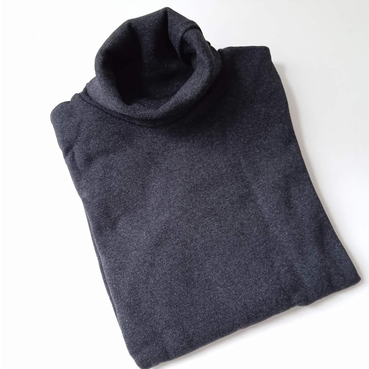 Дитяча водолазка -гольф тепла з начосом 140 розмір | Гольф дитячий, фото 1