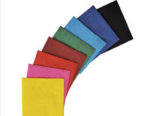 Серветки однотонні