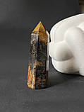 Пітерсит натуральний обеліск олівець з натурального каменю пітерсіт., фото 4