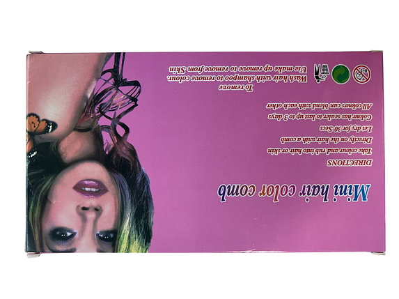 Набір крейд для волосся 1Hair chalk Різнокольорові барвники гребінець для дітей та дорослих (80), фото 3