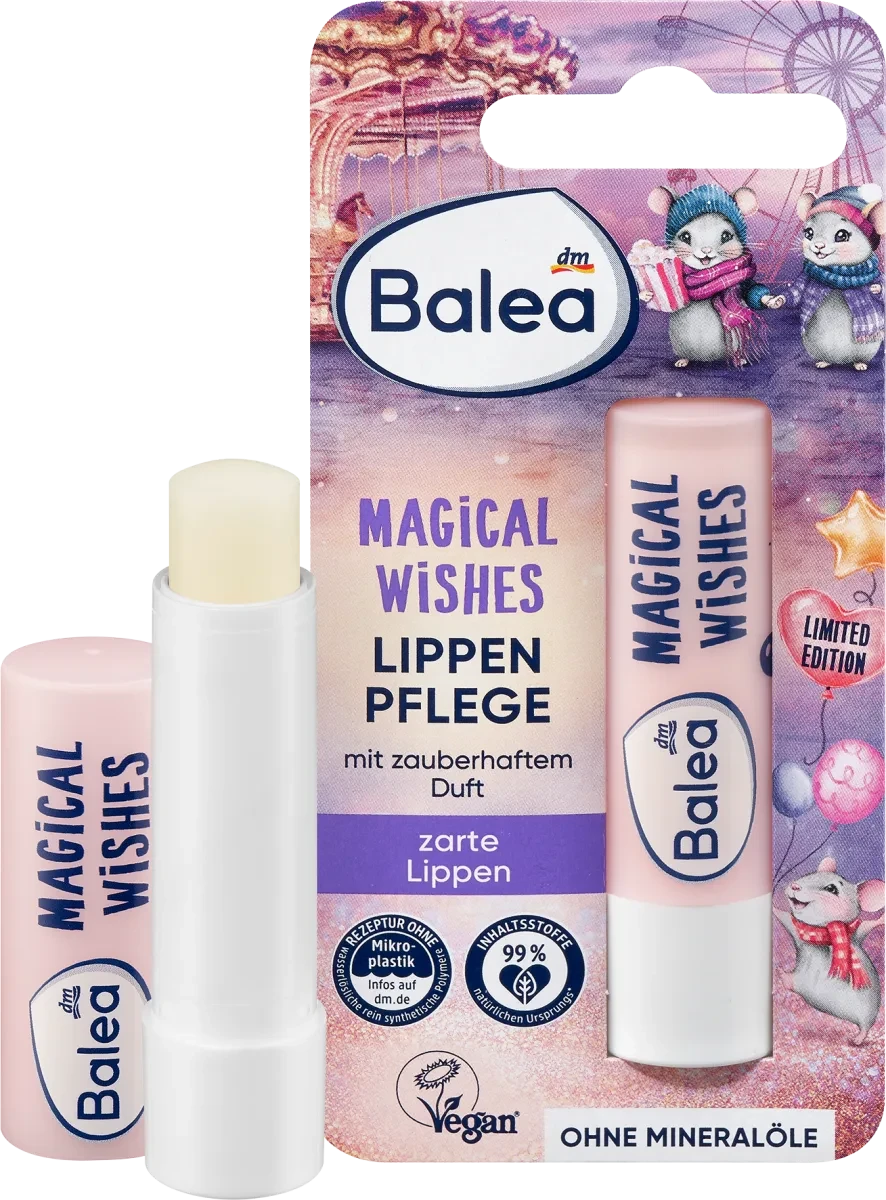 Бальзам для губ Balea Magical Wishes, 4,8 гр