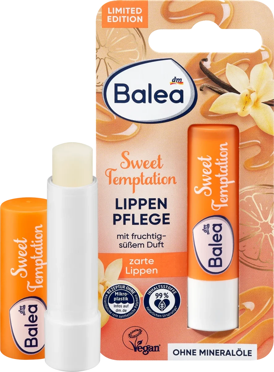 Бальзам для губ Balea Sweet Temptation, 4,8 гр