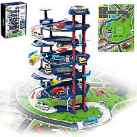 Гараж-паркінг City звуковий (6 поверхів) six-six-Zero арт. 660 А-327 топ