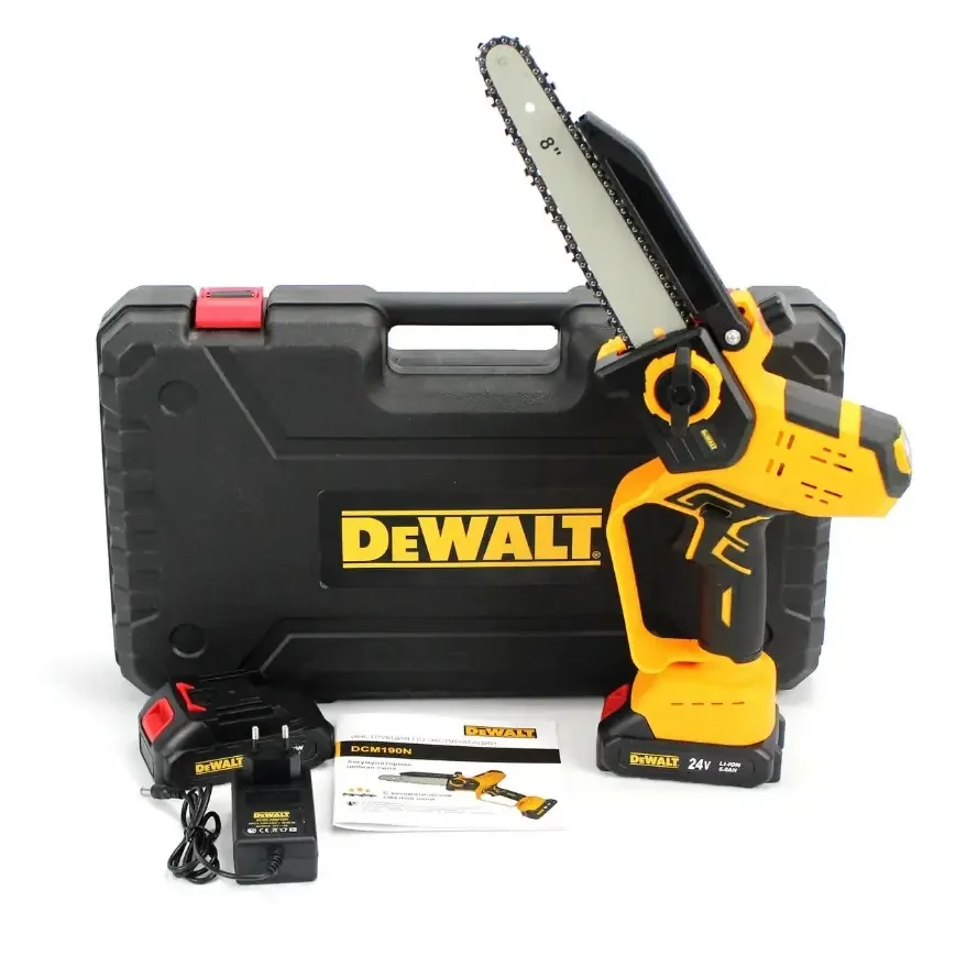 Акумуляторна пила DeWalt DCM190H (24V, 5AH) 6-дюймова безщіткова