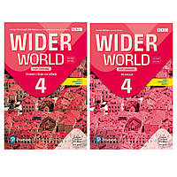Wider World 4 (Second Edition for Ukraine) Student's Book + Workbook (підручник+зошит)