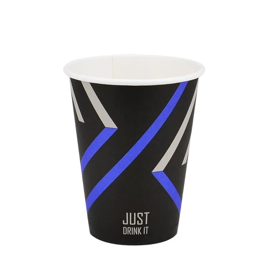 Стакан паперовий "Just drink it" 400 мл 50шт/уп ЕК (кр.d-91)