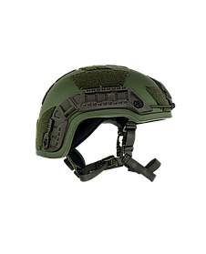 Шолом балістичний MARS Armor MBH-ACH-HC, Розмір: Large (56 - 59 см), Колір: OD Green, NIJ IIIA