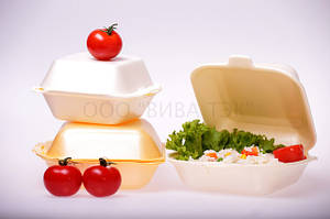 Ланч-бокси з спіненого полістиролу