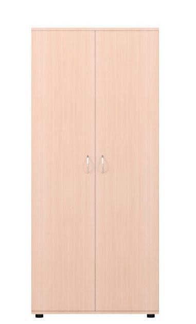 Шафа для одягу з овальною штангою 2-дверна, фото 1