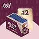 Акція 12+12! Вологий корм для кішок Delickcious Пластівці з качкою та лісовими ягодами у вершковому соусі 80 гр 12 шт, фото 6