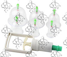 Вакуумний масажний чаші (6 шт./комплект)