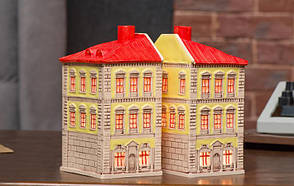 Керамічний свічник-будиночок "палац бандінеллі" . гарний подарунок