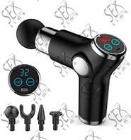 Масажний пістолет перкусійний масажер Fascial Gun KH-515