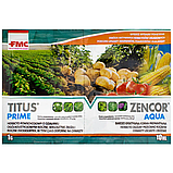 Досходовий гербіцид системної дії Titus Prime + Zencor Aqua, 1g + 10ml, FMC Польща, фото 2