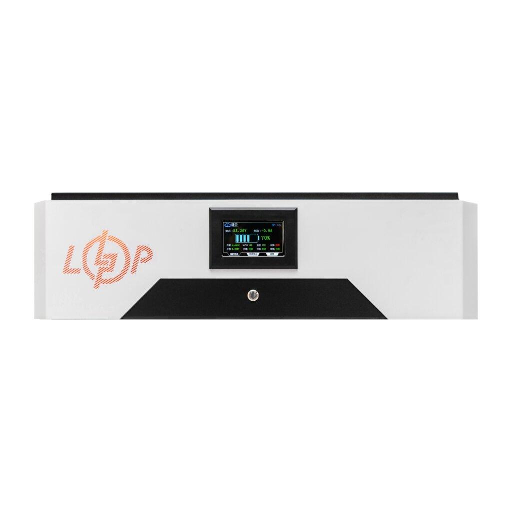 Акумулятор LP LiFePO4 51,2V - 304 Ah (15565Wh) (BMS 200A/200А) метал F LCD Smart BT
