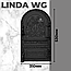 ДВЕРЦЯТА ДЛЯ ПЕЧІ IRON FIRE LINDA WG 310х530 мм, фото 5