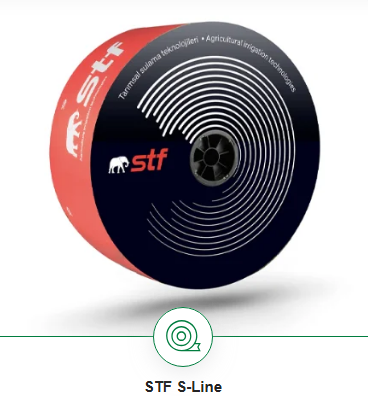 Крапельна стрічка з емітером STF 5 mil, 20 см, 1 л/год бухта 3000 м, Туреччина