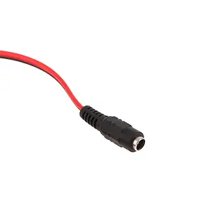 Роз'єм живлення (мама, female) Power jack 2.1*5.5mm з дротом 20 см, фото 3