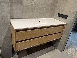 Тумба під накладний умивальник з фанери