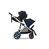 Коляска прогулянкова з двомісним шасі Cybex eGazelle S SLV Ocean Blue Синя, фото 7