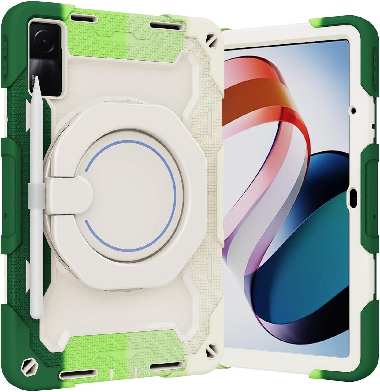 Чохол Rainbow Armor Tablet на планшет Xiaomi Redmi Pad SE (11") / зелений