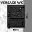 ДВЕРЦЯТА ДЛЯ ПЕЧІ IRON FIRE VERSACE WG 370х485 мм, фото 3