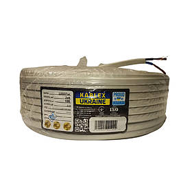 Провід Каблекс Україна білий ШВВП 2х6,0