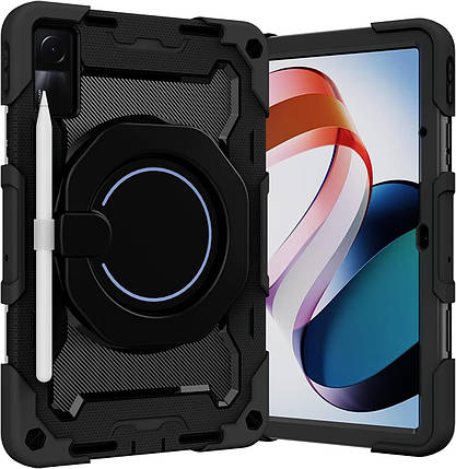 Чохол Rainbow Armor Tablet на Xiaomi Redmi Pad SE 11" / чорний, фото 1
