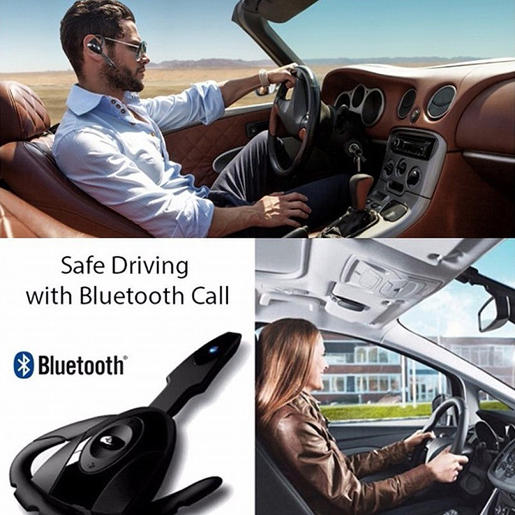 Бездротові навушники з шумопоглинанням для водіння з мікрофоном Bluetooth 5.0
