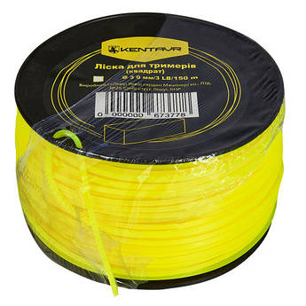 Ліска для тримерів у бухті Кентавр (квадрат) 3,0 мм × 3LB (150 м)