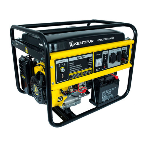 Генератор бензиновий Кентавр КБГ505E, фото 1