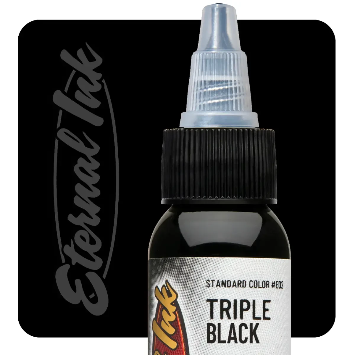 30 мл Тату фарба Triple Black Eternal