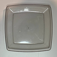 Тарілка квадратна 180мм*180мм димчата