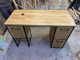 Тумба під накладний умивальник та пральну машину з масиву дерева