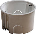 65х45мм коробка установочна гіпсокартон одиночна упор метал [s027010] E.NEXT e.db.stand.203.d65