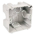 71х71х42мм коробка установочна кирпич-бетон набірна [KP 67X67_KA] ПВХ Kopos