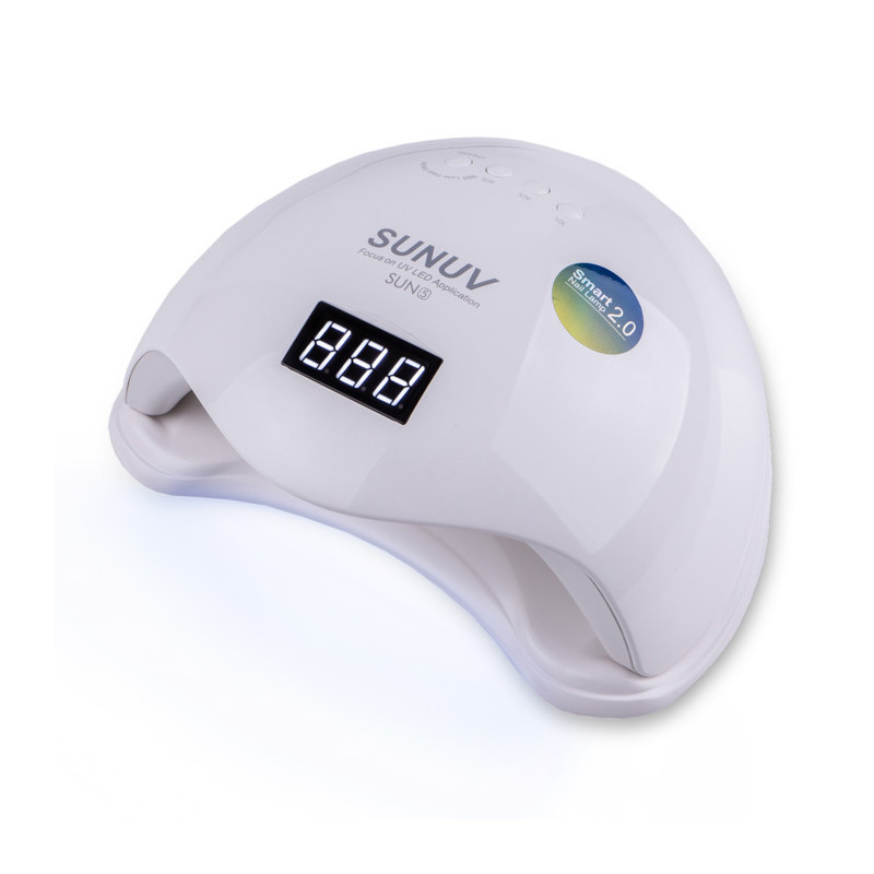 Лампа для манікюру LED+UV SUNUV SUN 5 48W (Оригінал) Гарантія 1 рік, фото 1
