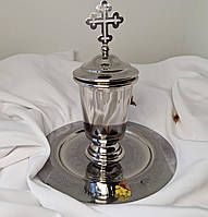 Купити посудини для оливи з никелированием