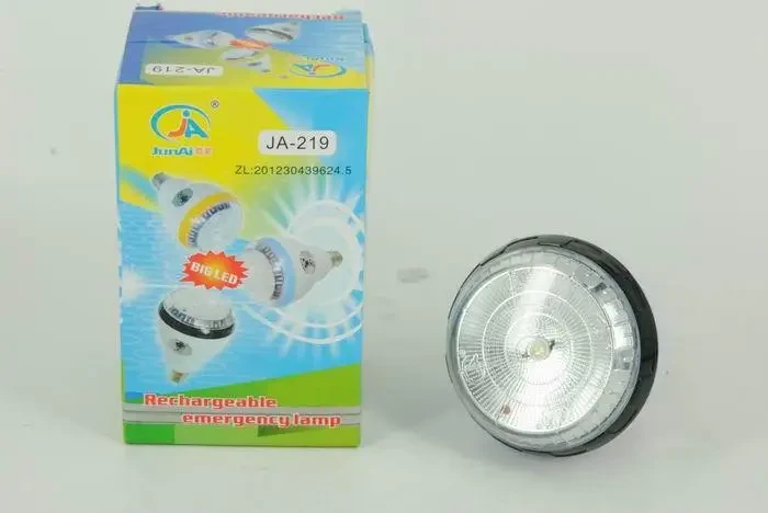 Лампа JA-219 1 led +акумулятор аварійна