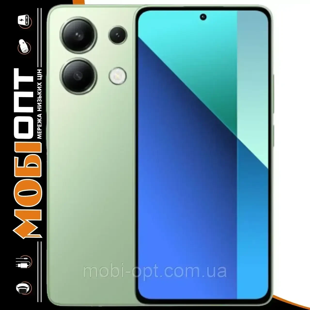 Смартфон Xiaomi Redmi Note 13 8/512Gb Mint Green NFC UA UCRF#
