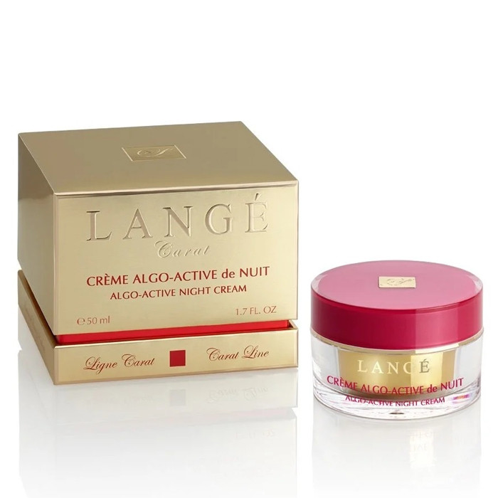 Нічний крем для інтенсивного відновлення та живлення шкіри Lange Algo-Active Night Cream 50 мл, фото 1